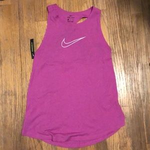 Pink Nike tank top